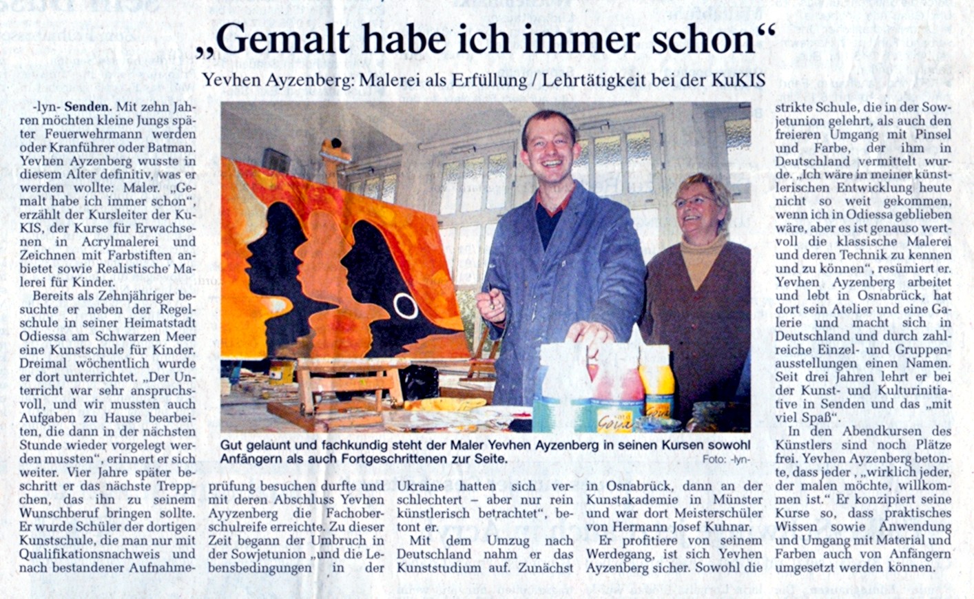 Westfälische Nachrichten vom 24.03.2006
